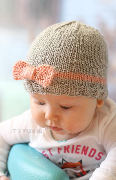Bow Baby Hat