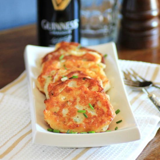 St. Patrick's Day Potato Pancakes