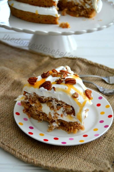 Supreme Lightened Up Carrot Cake