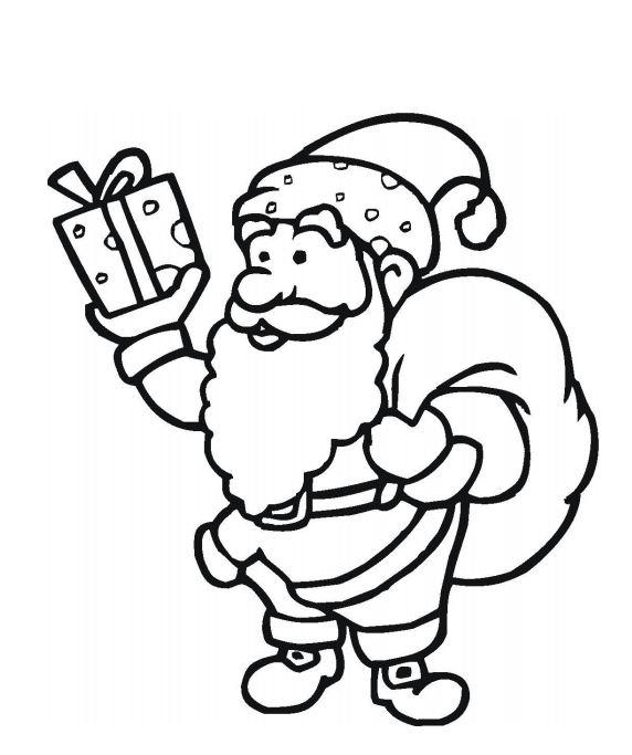 Santa Claus Free Coloring Pages AllFreeChristmasCraftscom