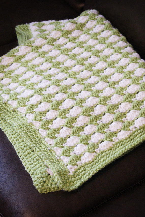 Crochet Shell Stitch Blanket Pattern | AllFreeCrochet.com