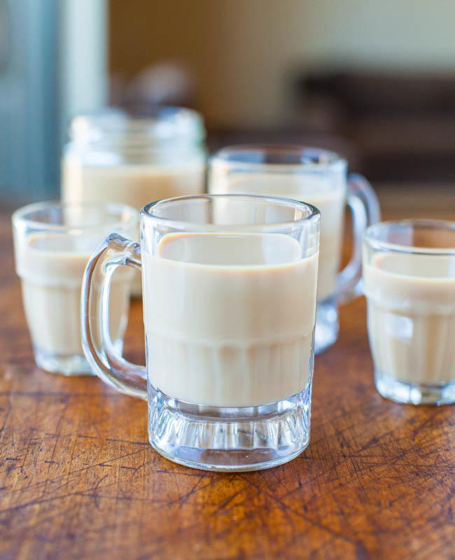 Homemade Bailey's Irish Cream