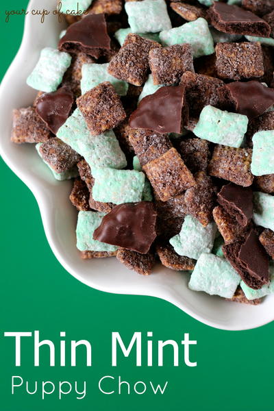 Thin Mint Puppy Chow