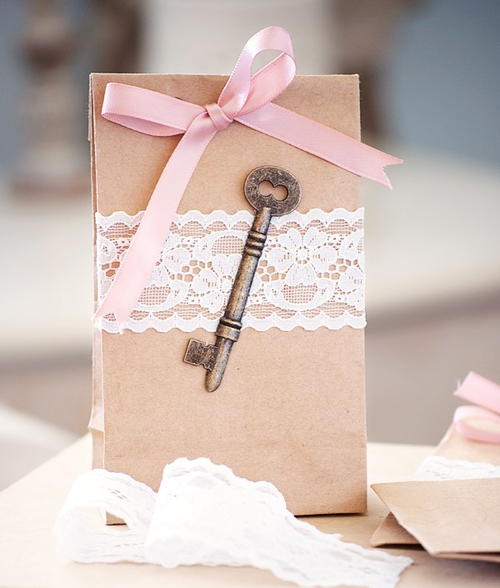 Vintage Embellished Gift Bags