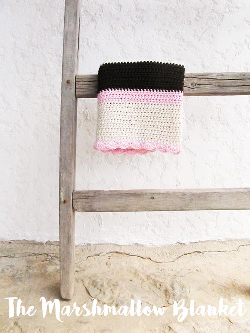 Marshmallow Dreams Crochet Baby Blanket