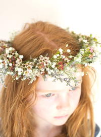 Floral Head Wreath