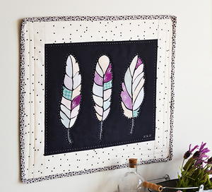 Fashionable Feather DIY Quilt