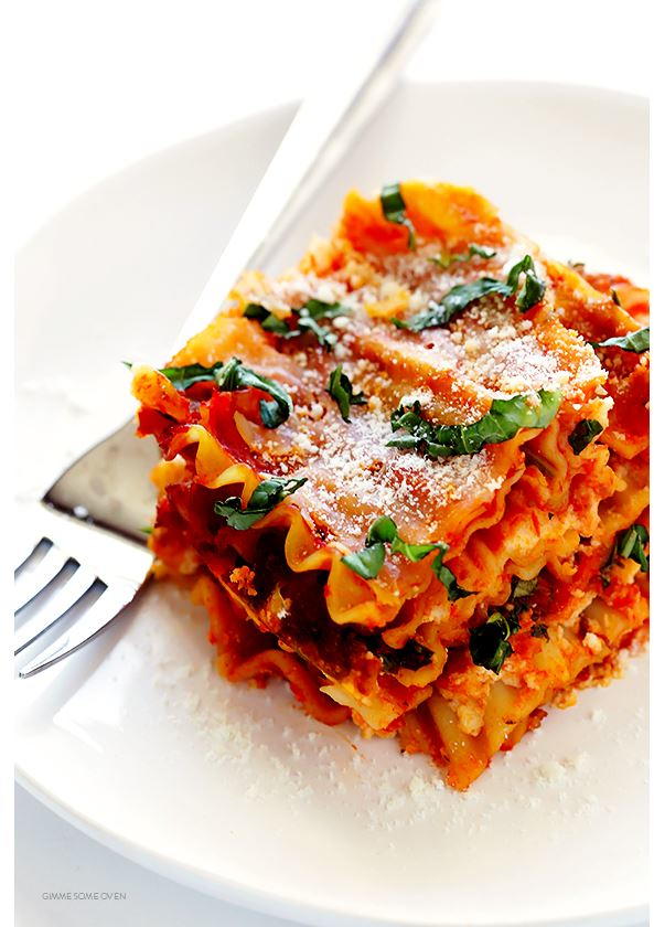 Slow Cooker Three Cheese Chicken Lasagna