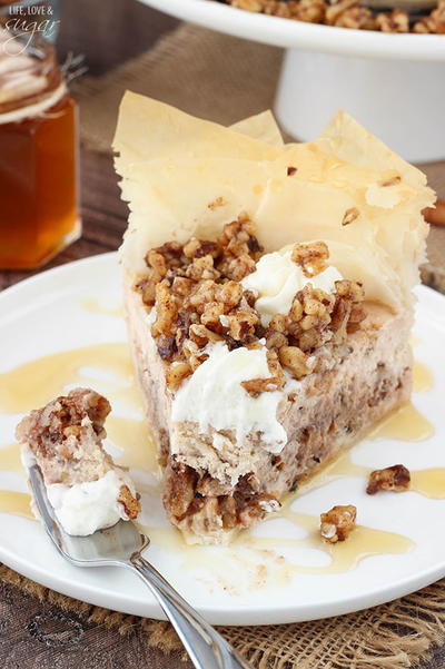 YaYa's Famous Baklava Cheesecake