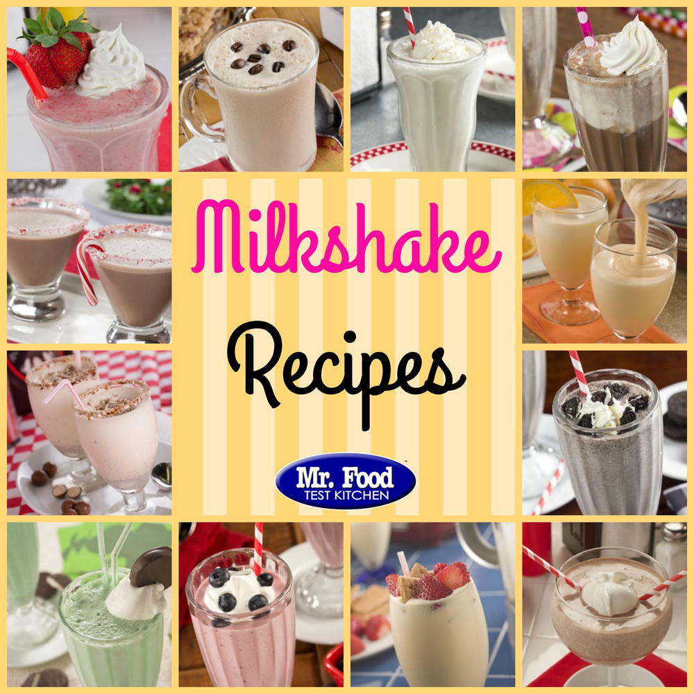 Vintage Diner Recipes: 14 Easy Milkshake Recipes | MrFood.com