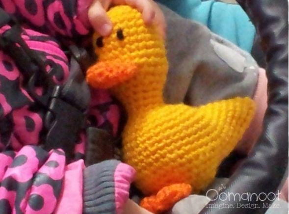 Crochet Baby Toy Duck