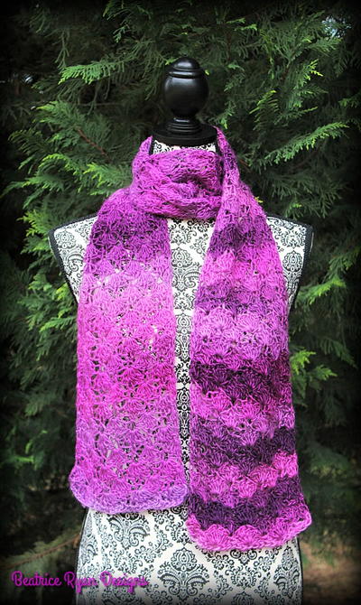 Cherished Moments Crochet Scarf