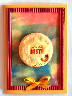 Salt Dough Cookie Card