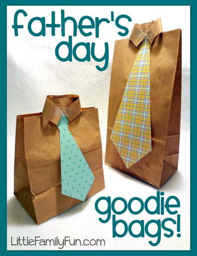Fancy Father's Day Treat Bag