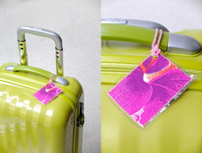 Happy Traveler DIY Luggage Tag