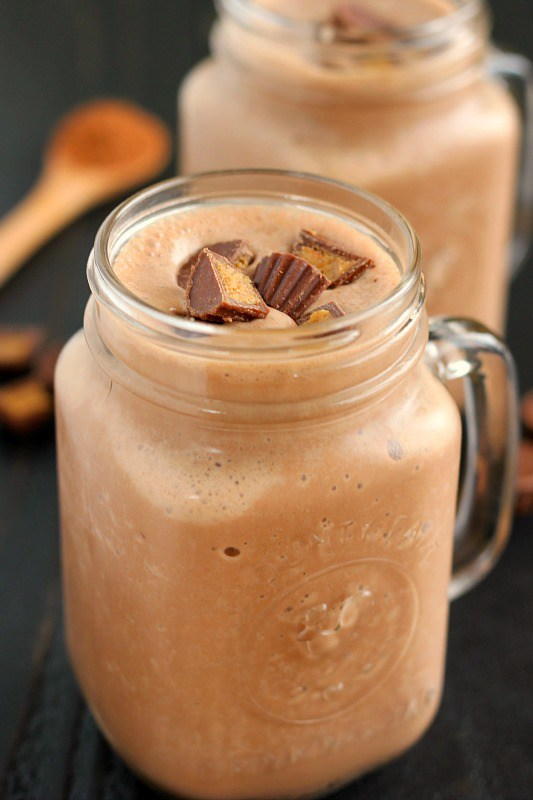Chocolate Peanut Butter Banana Smoothie Recipe