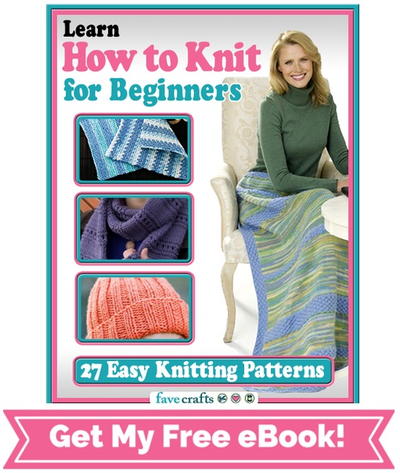 Free beginners knitting patterns