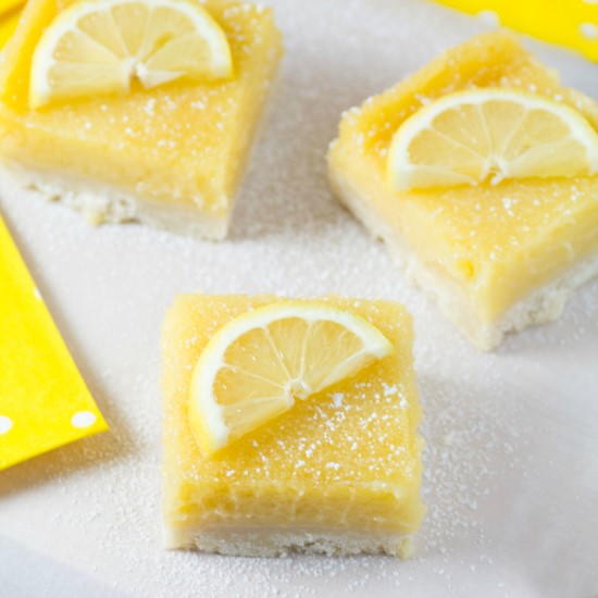 Lovely Lemon Pie Bars