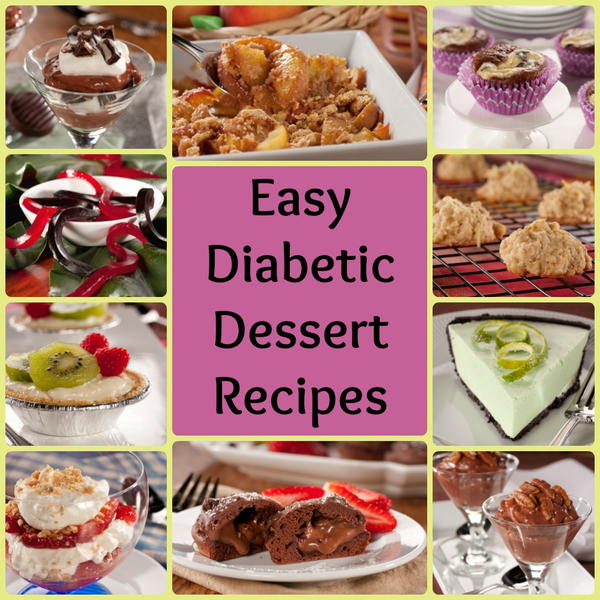 What are the best dessert recipes for diabetics?