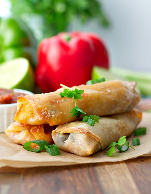 Skinny Southwestern Egg Rolls