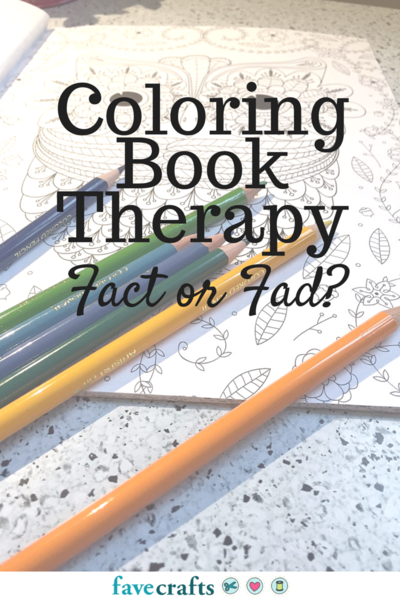 Coloring Therapy: Scribble Stress Away | FaveCrafts.com