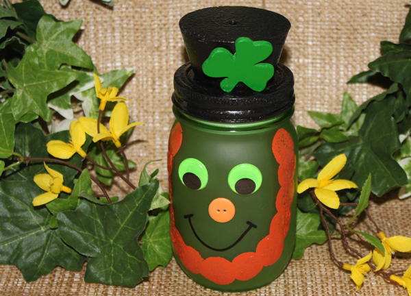 Lucky Leprechaun Mason Jar Crafts