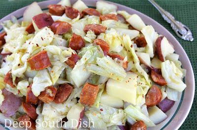 One Pot Smothered Cabbage