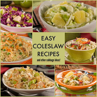 10 Easy Coleslaw Recipes and Other Cabbage Recipes