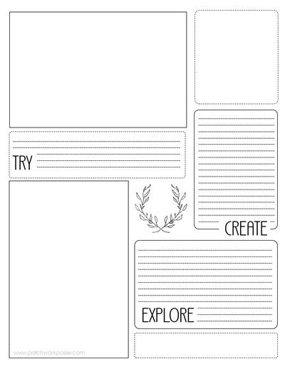 Sewing Project Printable Planner