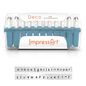 ImpressArt Deco Letter Stamps