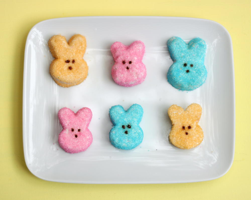 Chinese food face masks Homemade Marshmallow Peeps | AllFreeCopycatRecipes.com