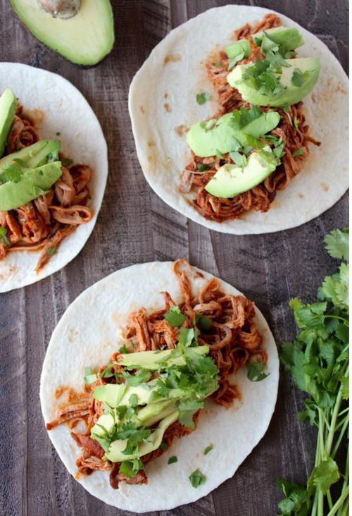 Sweet And Spicy Pulled Pork Tacos