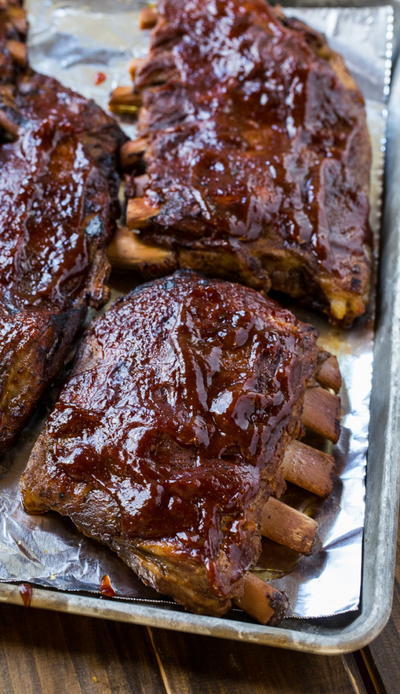 Slow Cooker St. Louis-Style Pork Ribs | FaveSouthernRecipes.com