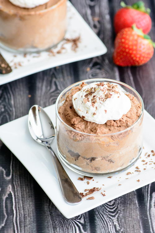 3 Ingredient Chocolate Mousse
