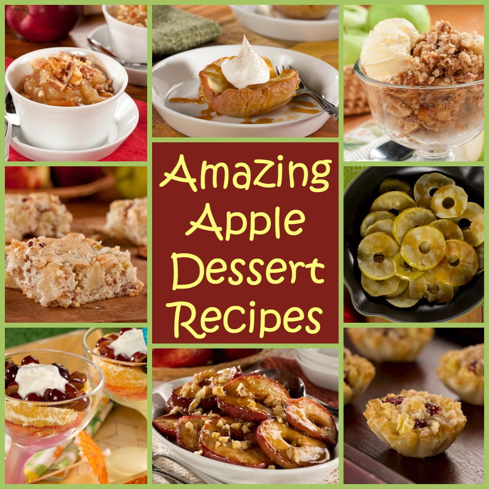 8 Amazing Apple Dessert Recipes 8 Amazing Apple Dessert Recipes
