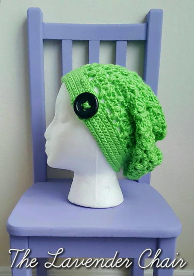 Clover Puff Slouchy Beanie