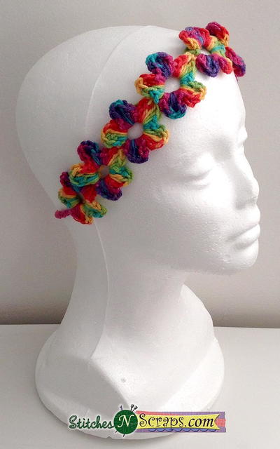 Chain of Flowers Headband