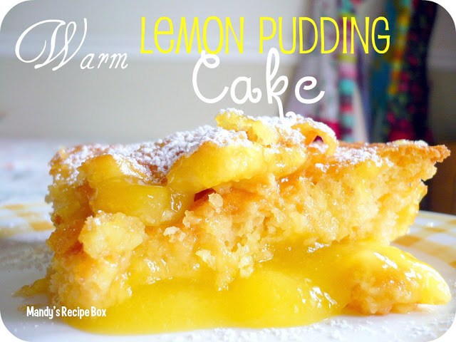 Warm Lemon Pudding Cake