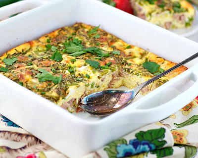 Spring's Finest Baked Egg Casserole