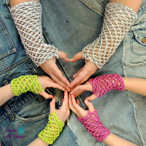 Netties Simple Mitts Crochet Pattern
