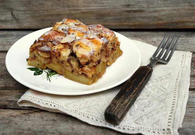 Lazy Day Cinnamon Roll Bake