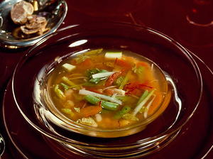 Pistou: Mediterranean Vegetable Soup with Basil Sauce