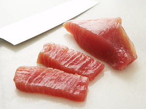 Ribbons of Tuna with Ginger Marinade