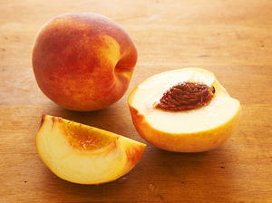 Fresh Peach Cobbler with Nutmeg Sauce