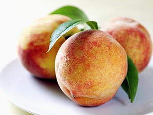  Peach and Custard Tart