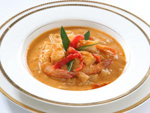 Red Curry Shrimp with Pineapple