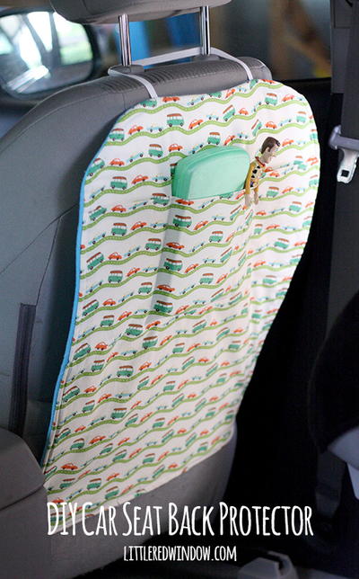 DIY Car Seat Back Protector