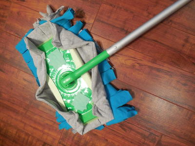 Quilter's Recycled and Reusable Mop Cover
