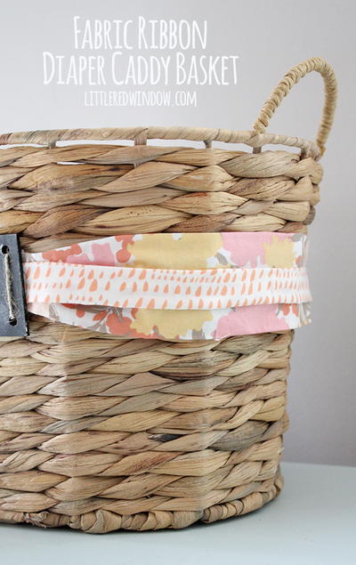 Diaper Caddy DIY Basket