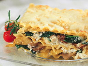 Mushroom and Artichoke Lasagna